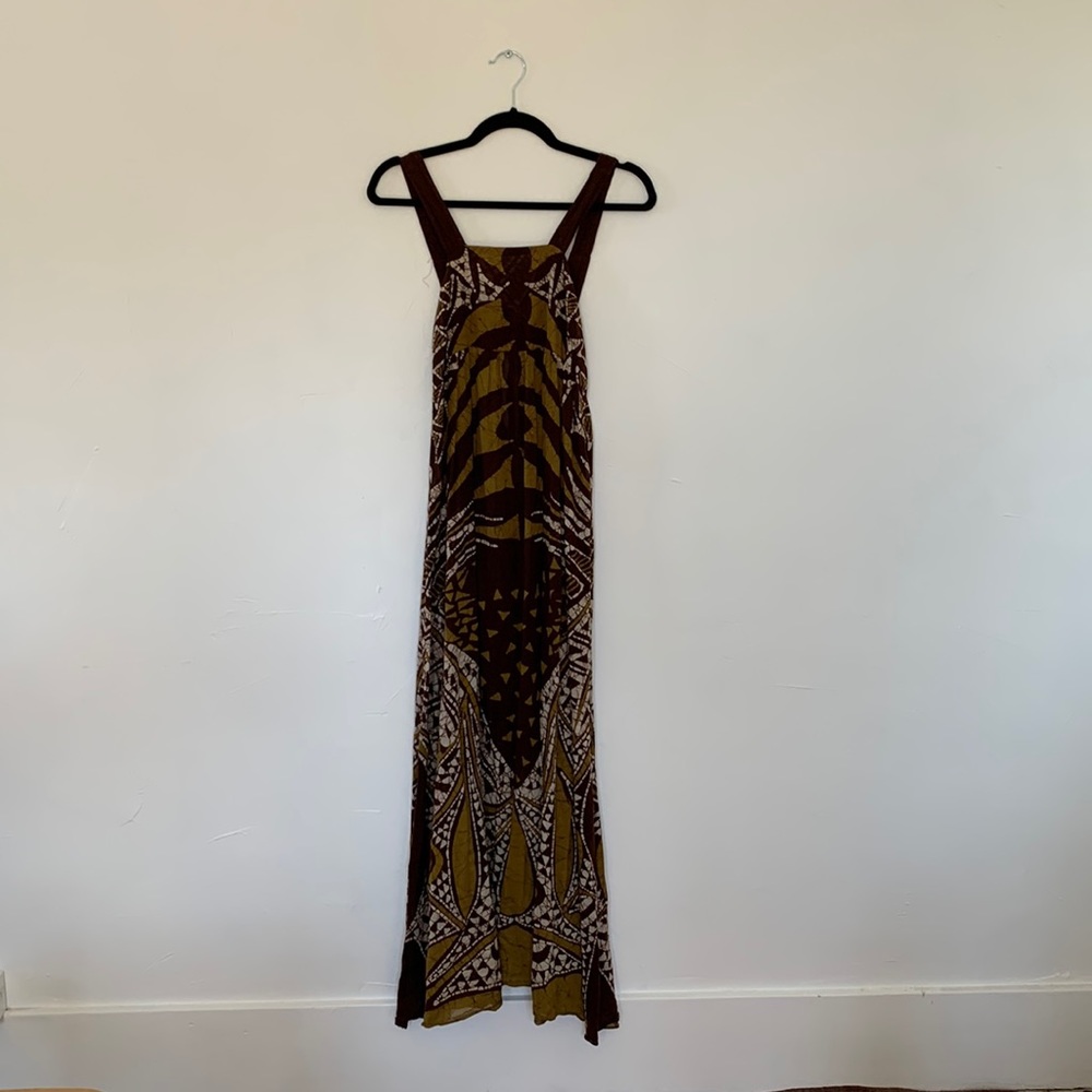 Vintage boho hippy festival maxi dress